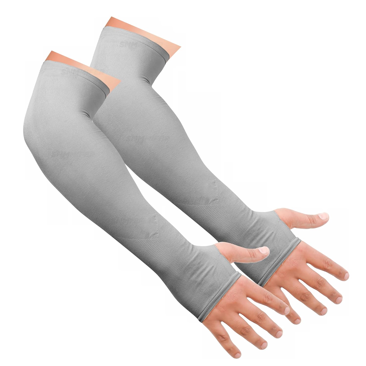 SNMMIFER UV Protection Arm Sleeves with Thumb Holes, Nylon Sun Protection Hand Cover for Running and Cycling, Unisex - Image 10