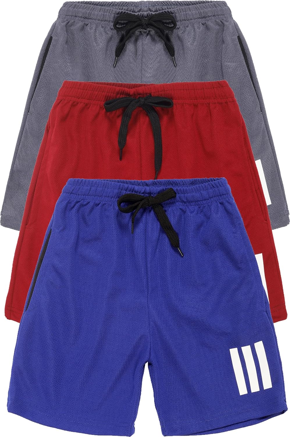Polyester Sports Shorts for Boys and Girls - Colour May Vary - Image 3